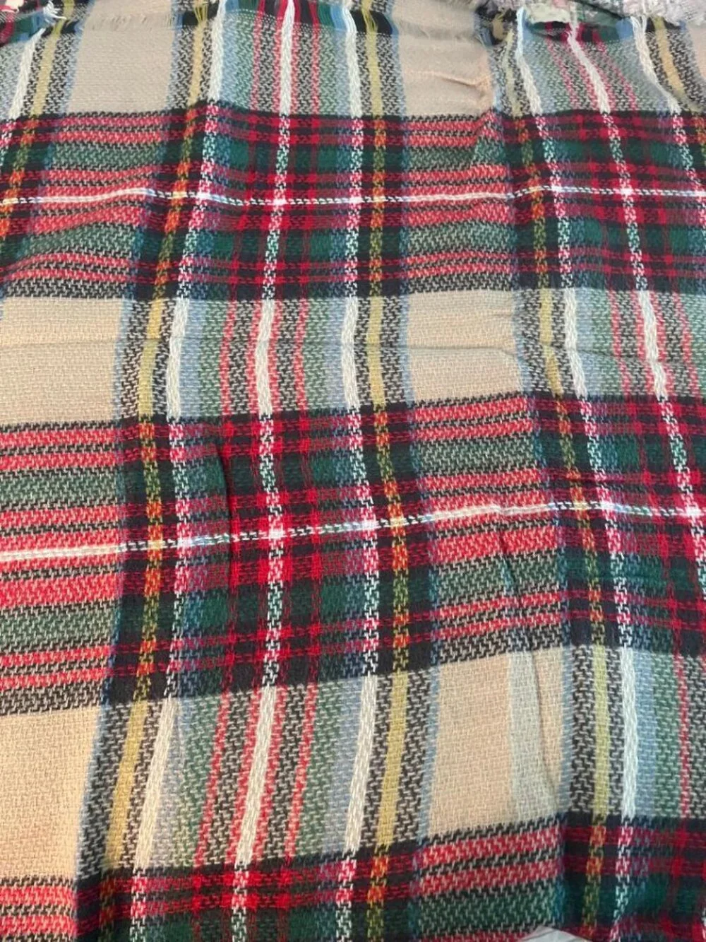 3 Knitted Woven Scarves